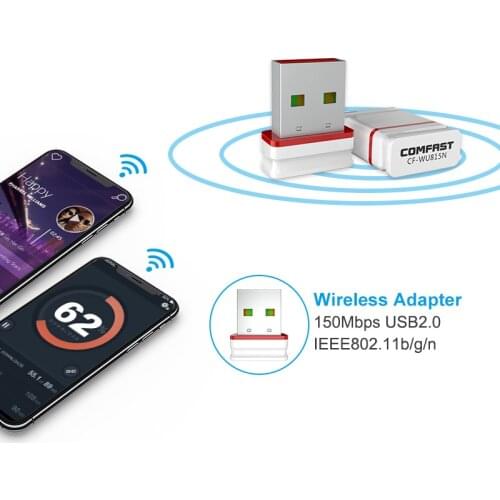 Mini PC USB wifi adapter 150M PC USB Wi fi adapter Network Card 802.11b/n/g USB wi fi Ethernet adapter antenna wifi for Windows