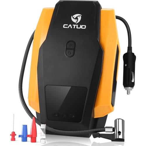 12V Vehicle Mounted Charging Pneumatic Pump Air Compressor Dual-use Home Electric Pump Portable Emergency Tire Car Charge Pump