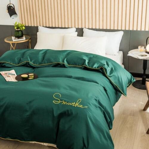 Nordic Duvet Cover Single/Double/Queen Size Bedding Quilt Cover Cotton Soild Color Luxury Duvet Covers 220×240 Home Textile