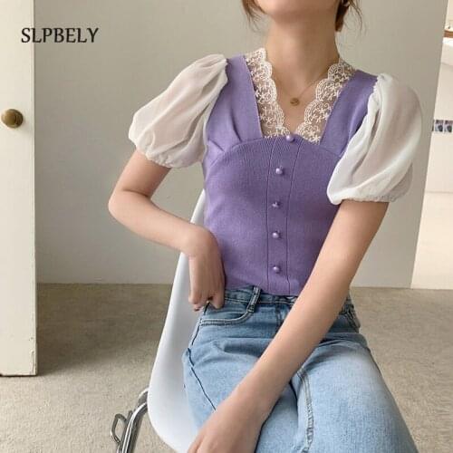 SLPBELY Women's Plain T-shirts