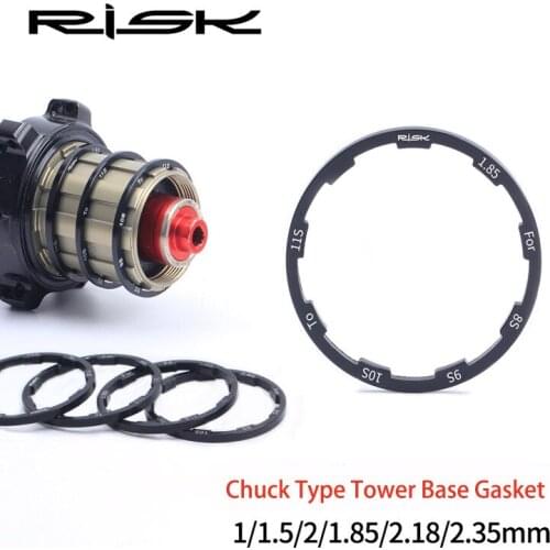 RISK Bicycle Flywheel Washer Mountain Road Bike Bicycle Gasket Hub Drum Base Cushion Ring 10S11 Speed Splint Bike Repair Parts