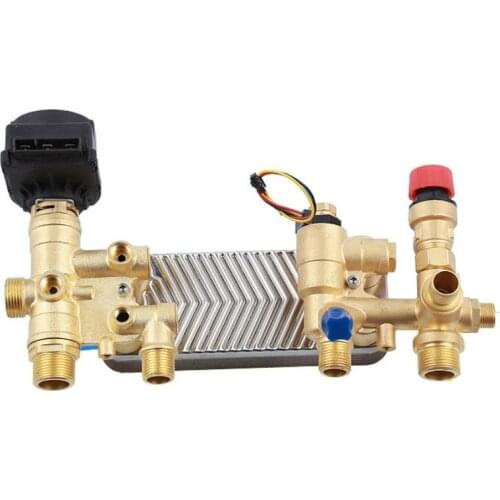 High quality brass Plate heat exchanger wall-mounted boiler accessories vertical wall-mounted boiler Module component