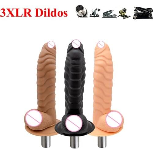 Y51 Entry Level Sex Machine Attachment 3XLR Accessories Animal Dildos Suction Cup Sex Love Machine Products For Women For Man