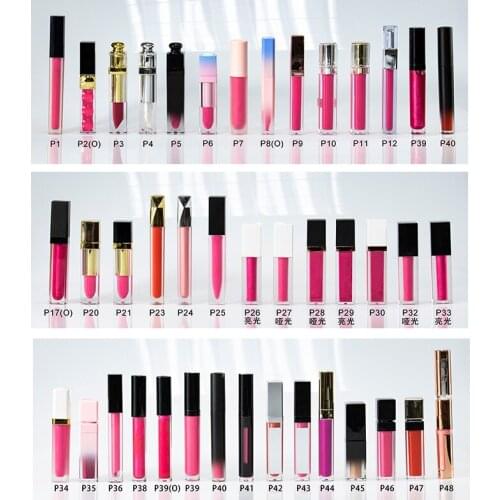 Custom Logo Liquid Matte Lipstick Long Lasting Waterproof Makeup Shiny Glitter Lipgloss Choose Color Pro Cosmetic Vendors Bulk