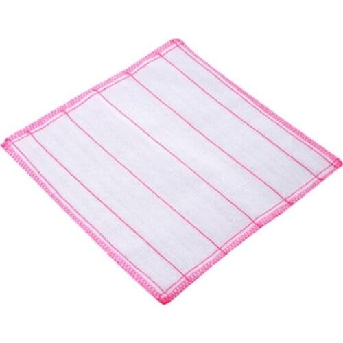 1000pcs/lot 5 layeres Dish bowl Washing Cloths 28*28cm Dishcloths Rags Towel Fiber Home Car Cleaning cloth Kitchen tool