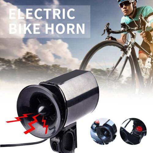142dB Waterproof Electronic Bicycle Bell Clear Sound Bike Horn Handlebar Bike Alarm MTB Bike Bell With 9V Battery Timbre Bici