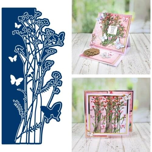 2021 Over The Edge FlutterbyMetal Cutting Dies Scrapbook Diary Decoration Stencil Embossing Template DIY Greeting Card Handmade