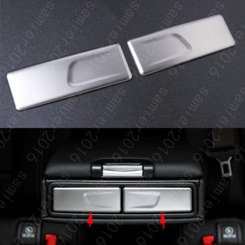2x Rear Armrest Cup Holder Panel Cover Trim For Mercedes-Benz GLC Class X205 16