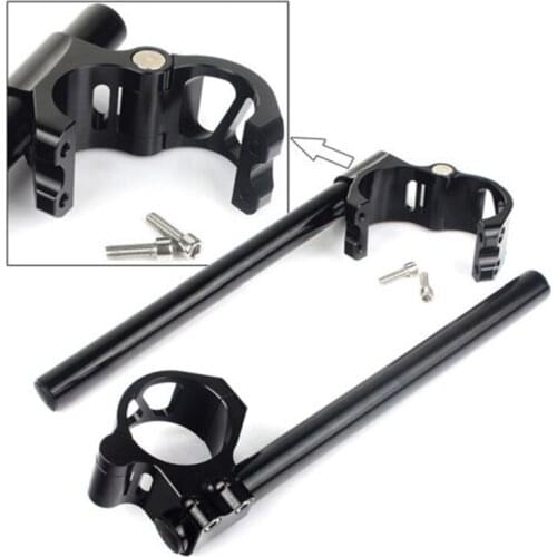 BMW S1000RR HP4 2009 2010 -2019 55mm Fork Tube CNC Quick Release Motorcycle Clip-ons Clip On Handlebars