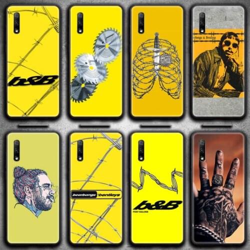 Post Malone Beerbongs Phone Case For Huawei Nova 6se 7 7pro 7se honor 7A 8A 7C 9C Play
