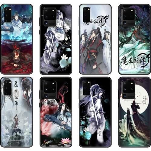 Black tpu Case For Samsung galaxy S20 /S20 PLUS/S20 ultra/S20+ /S20FE back cover Mo Dao Zu Shi