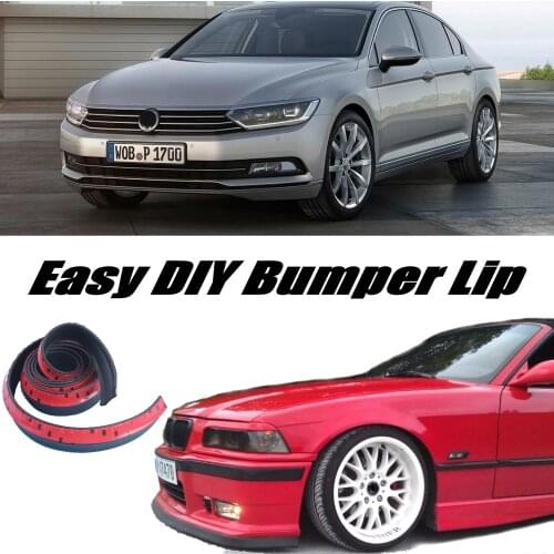 Bumper Lip Deflector For Volkswagen VW Passat Dasher Quantum Santana Corsar Magotan Carat Front Spoiler Skirt / Body Kit / Strip