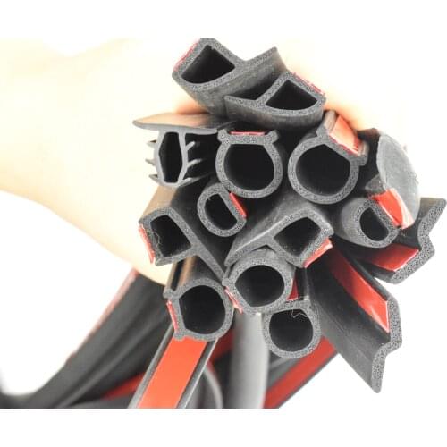 For changhe Q7 special car Car Door Rubber Seal Strips Auto Sealing Stickers For Sound Insulation Weatherstrip Interior