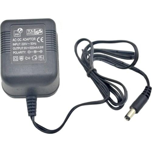 Guitar Electric Stompbox pedal power supply adapter for GUITAR EFFECTS PEDALS 9V DC