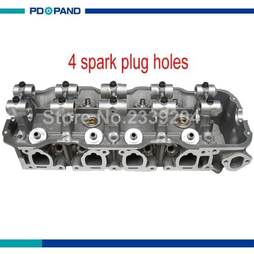 Auto Engine Z24 cylinder head 1104113F00 1104122G00 1104120G13 for Nissan Caravan Saipa701 King-cab 2.4L with 4 Spark Plug holes