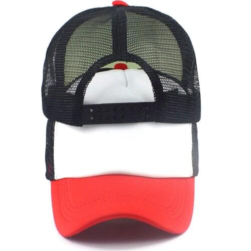 Stranger Things Dustin HAT unisex summer mesh baseball hat Trucker Baseball Mesh Cap Adjustable Hat Costumes Cosplay caps