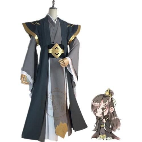 The Founder of Diabolism Nie HuaiSang Adult Cosplay Costume MO DAO ZU SHI Anime Ancient Chinese Men Women Costume Full Set