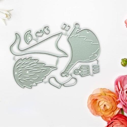 Santa Claus Metal Cutting Dies Stencil DIY Scrapbooking Album Paper Card Template Mold Embossing Craft Decoration