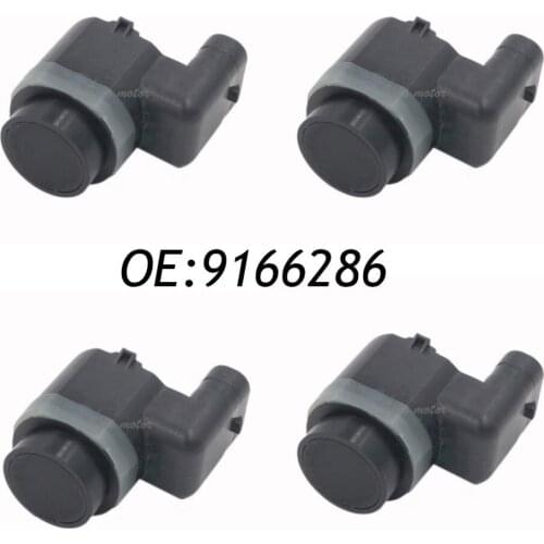 New SET(4) 9166286 PDC Parking Sensor Bumper Object Reverse Assist Radar For BMW