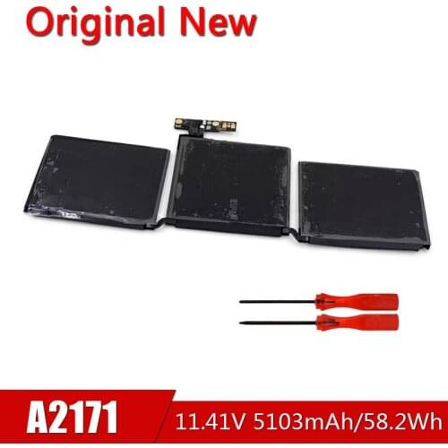 A2171 New Original Laptop Battery For Apple MacBook Pro Retina 13.3" A2159 2019year 11.41V 58.2WH 5103mAh