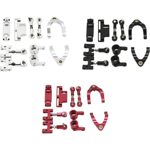 RC Car Upgrade Steering Knuckles Set for WPL D12 RC Car Vehicle Parts