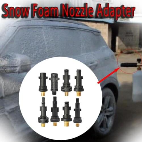Plastic Adapter Foam Nozzle Foam Generator Snow Foam Lance for Karcher AR Bosche Sterwins Champion Stihl High Pressure Washer