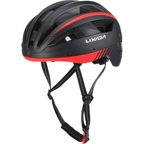 Lixada Mountain Bike Helmet with Detachable Visor Detachable Magnetic Goggles Men Women Ultralight Adjustable MTB Bicycle Helmet