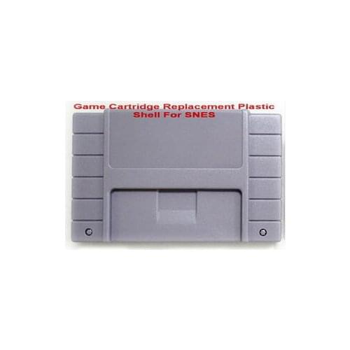 Game Cartridge Replacement Plastic Shell For NTSC SNES game card 16BIT game card Shell