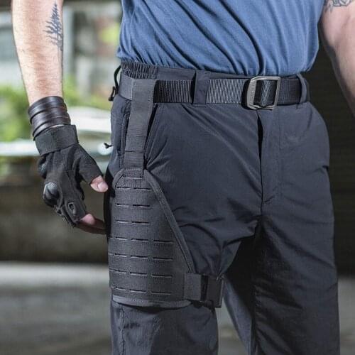 Tactical Hunting Holster Accessories Military MOLLE Drop Leg Panel for Universal Pistol Gun Holster