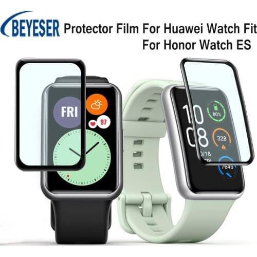 Screen new Protector Film 3D Curved Full Coverage Guard film for Honor Watch ES Smart watch Protective Film For Huawei Watch Fit
