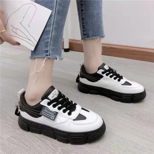 2020 High Platform Sneakers Women Thick Sole Sneakers Women Spring Fashion Chunky Trainers Ladies Comfortable Running Shoes