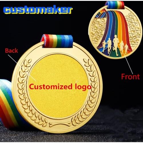 10pcs custom made Marathon Race Medal Great Marathon Awards Prime Running award Races with Neck Ribbon engraving gift favors