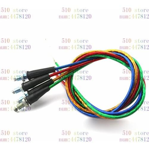 Free shipping M10 Straight Head Motorcycle Throttle Oil Cable Line for Pit Dirt Motor Trail Bike Motocross 115mm