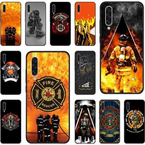 Firefighter Heroes Fireman Phone Case For Samsung galaxy S 7 8 9 10 20 edge A 6 10 20 30 50 51 70 note 10 plus Soft Cover Funda