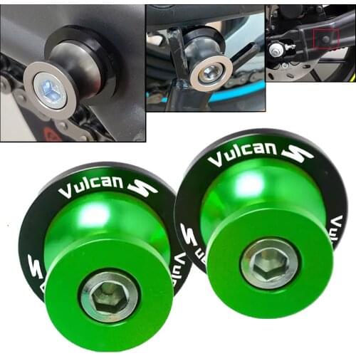 For KAWASAKI VULCAN S650 VULCAN S VULCANS 650 VULCAN650 VULCANS650 Mototcycle Swingarm Spools Slider Stand Screws Accessories