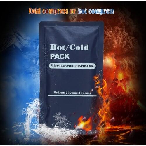 Home Dual-Purpose Microwaveable Reusable Gel Hot Cold Pack for Treating Injuries with Hot Cold Compress Therapy