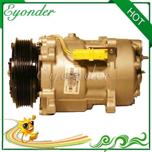 AC A/C Air Conditioning Compressor Cooling Pump for CITROEN BERLINGO XSARA N1 N2 N0 N68 1.9 2.0 9646416780 9687438080 9659231580