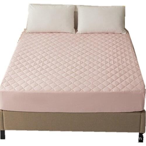 Hotel Home Bed Textile Quilt Waterproof Mattress Pad Cover Fitted Mattress Protector Colchao Waterproof Sheet Matress Protector