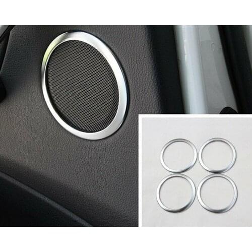 For BMW 3 Series F30 F31 F34 2013-2018 Chrome Car Door Speaker Ring Trim
