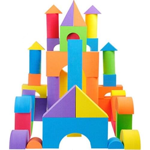 EVA Puzzle Building Toy Hot Sale Mixed Colors For Kids Children Educational Toys Christmas Gifts for Kids Toddler Drop Shipping
