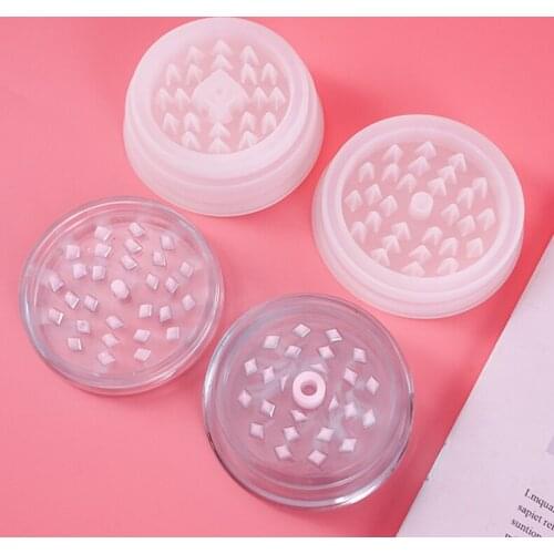 DIY Tobacco Shredder Making Tools Crystal Epoxy Resin Molds Tobacco Grinder Leaf Herbal Herb Smoke Spice Crusher Silicone Mould