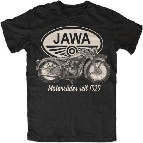 Jawa Motorcycle Cult Ostalgie Motorcycle 350,700.502019 New 100% Cotton Men Clothing Size Best T Shirts