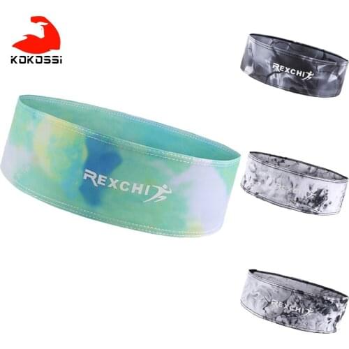 KoKossi Outdoor Sports Fitness Antiperspirant Headband Sweat-absorbent Skin-friendly Breathable Men Cycling Basketball Headwear