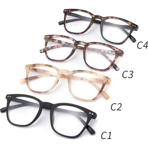Square reading glasses elders gifts far-sighted readers for tortoise color glasses for men fashion light weight glasses