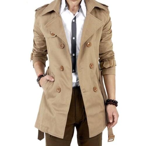 MISSKY Men's Trench Coats