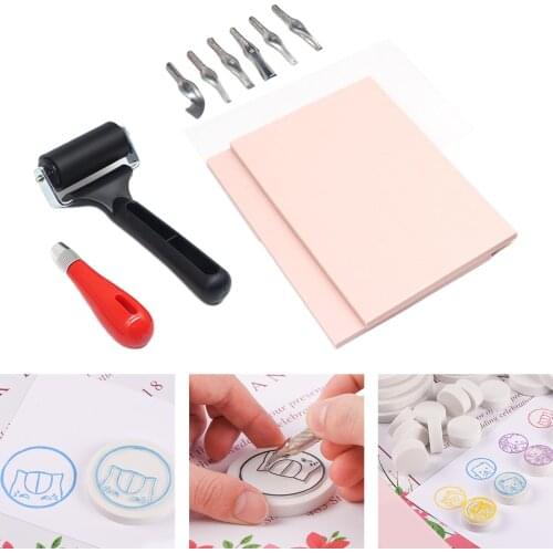 Rubber Stamp Making Kit Rubber Carving Blocks for Stamp Rubber Carving Block