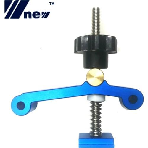 Woodworking T Slot Block Clamp Carpentry Pressboard Clamp Kit Multi-Purpose T Track Clamp Positioning Limiter Miter Clip Device