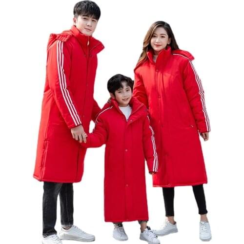 The 2021 New Heavy Coat and Padded Coat Childrens Winter Coat Womens Winter Coat Mens and Womens Windbreak Clothing