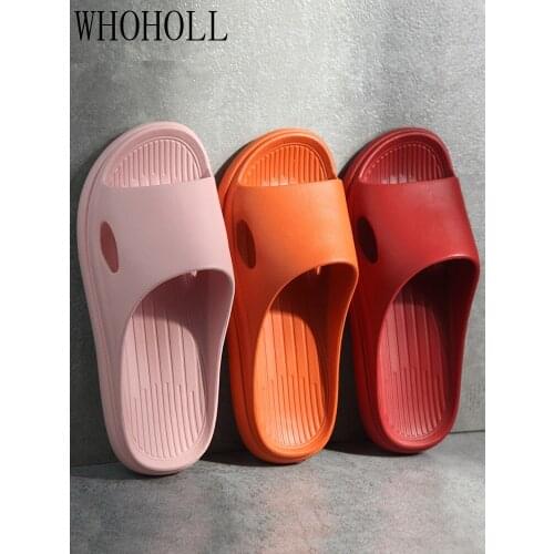 Platform Thick Bottom Slippers For Women 2021 Summer Slippers Home Wear Antiskid Silent Indoor House Slides Flip Flops