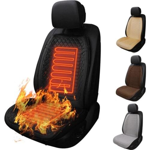 Universal Car Heated Seat Cushion Car Protective Cover Heating Pad 12v Heating Car Seat Auto Parts Car Seat Cover Heated Seats